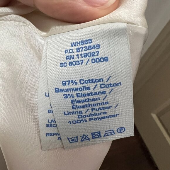 Boden Marilyn Fit and Flare Dress Orange White Print 14R - Picture 6 of 8